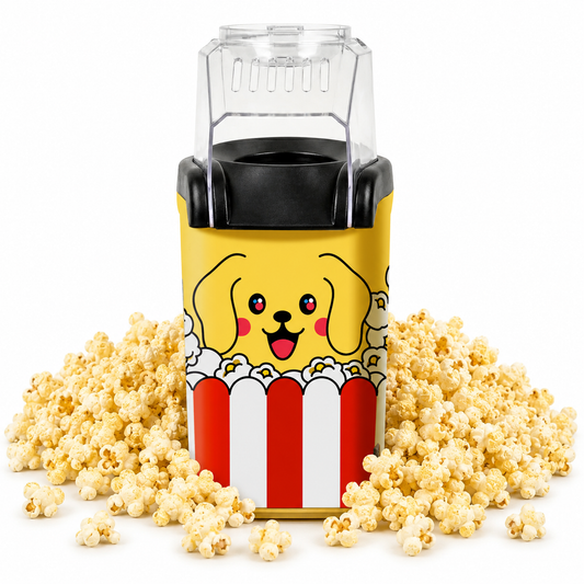 Pupcorn hot air popcorn maker with puppy face design - Cooler Concepts