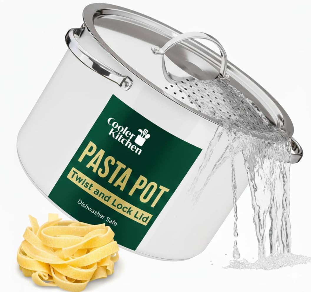 White pasta pot variant
