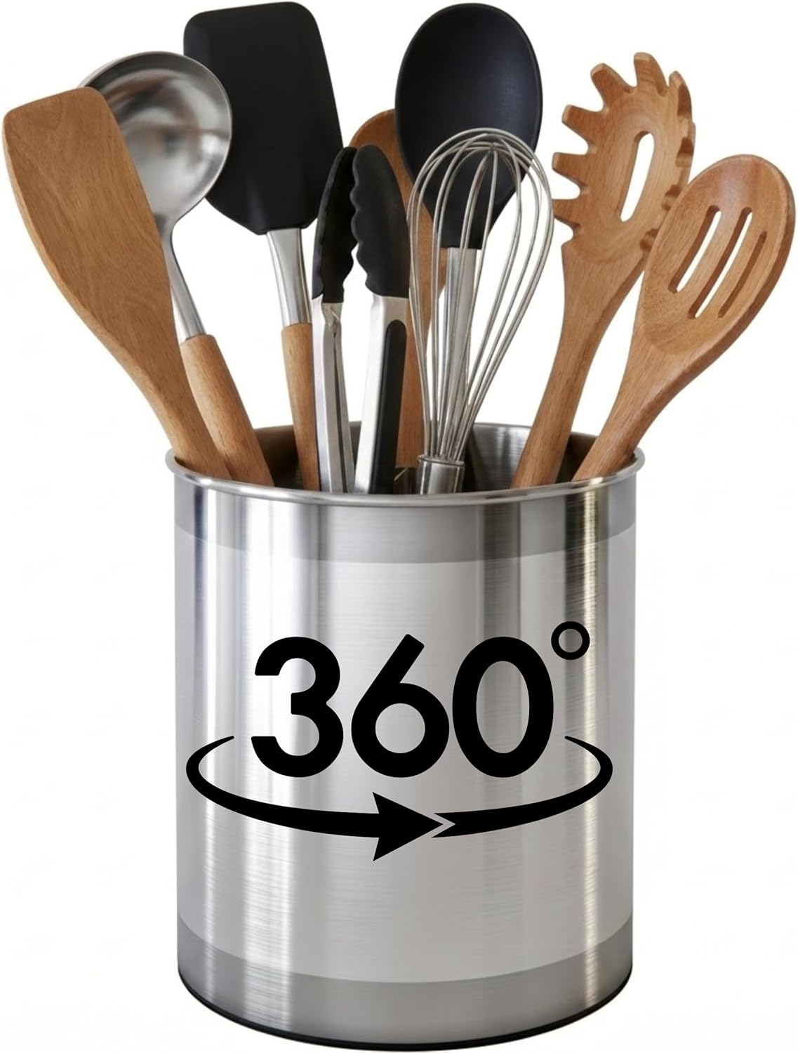 Rotating utensil holder - product detail view