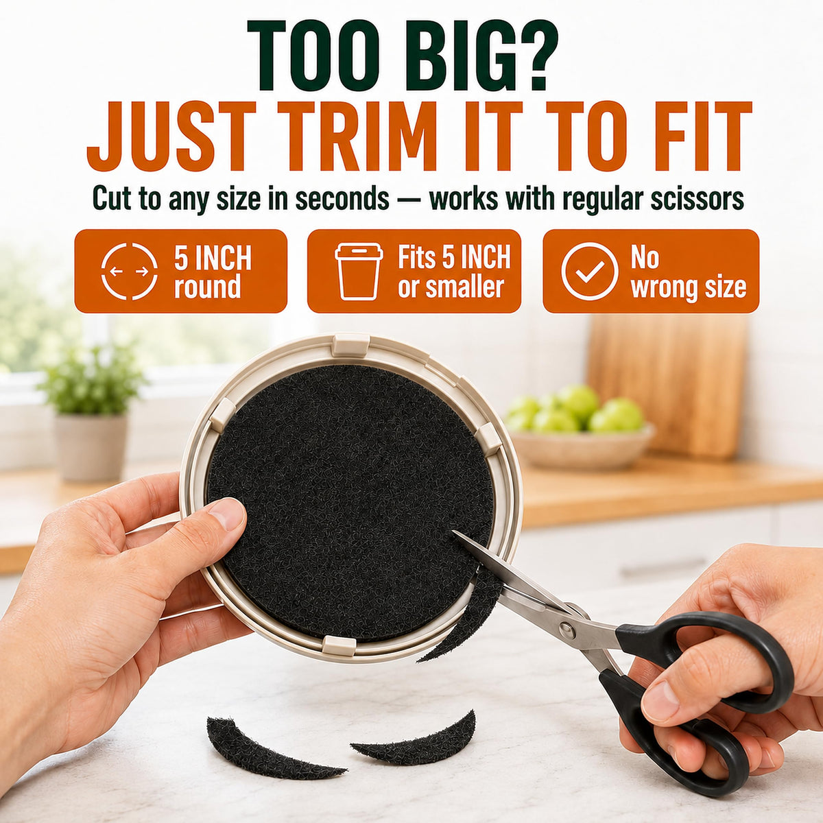 Charcoal Compost Bin Filters (4-Pack)