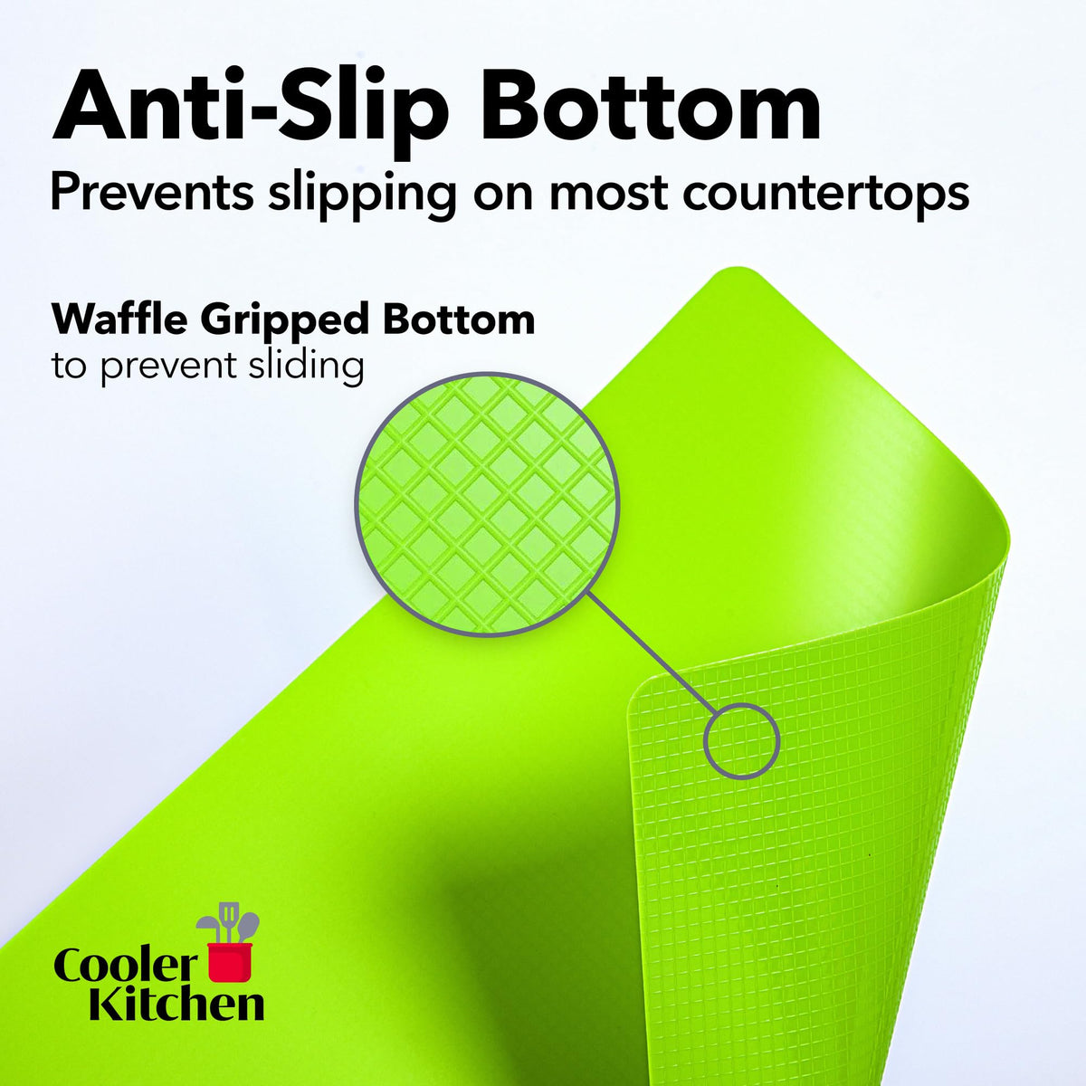Extra Thick Flexible Plastic Cutting Board Mats Set of 6 for Kitchen